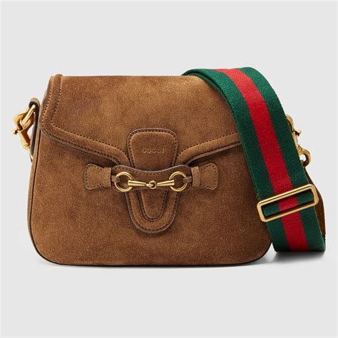 gucci lady web suede.